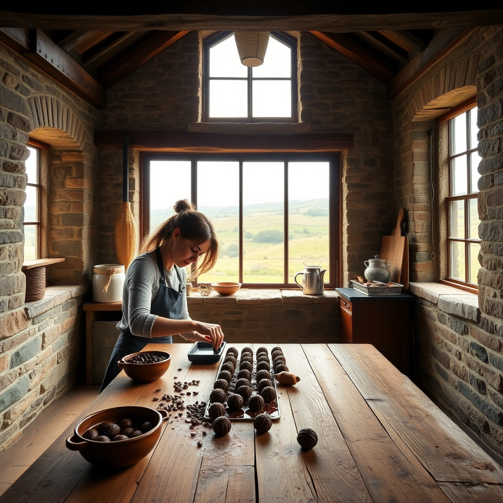 Chocolatier's journey from Bake Off to bean-to-bar from Yorkshire to London and back